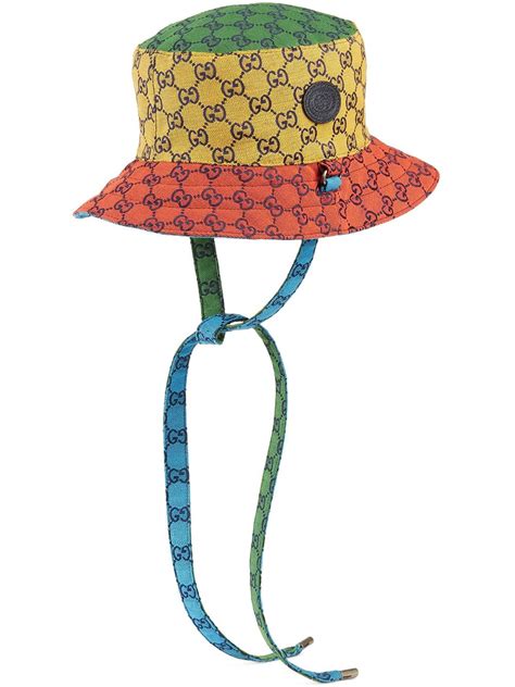 chapeaux gucci|gucci bucket hat.